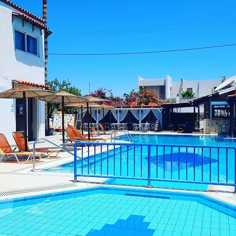 Aspro Spiti Hotel Apartments Tigaki Eksteriør bilde
