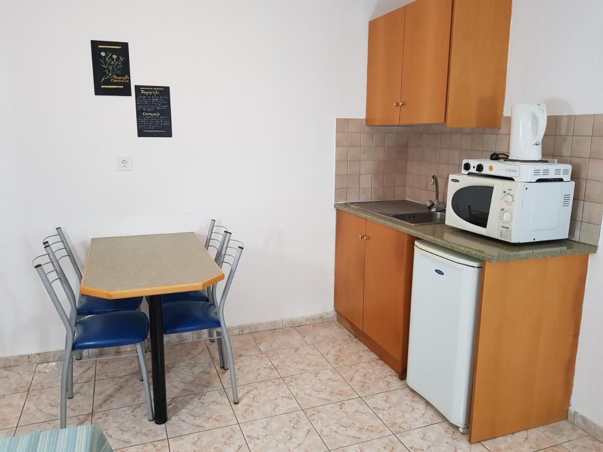 Aspro Spiti Hotel Apartments Tigaki Eksteriør bilde